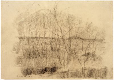 Landscape with Trees by Piet Mondrian